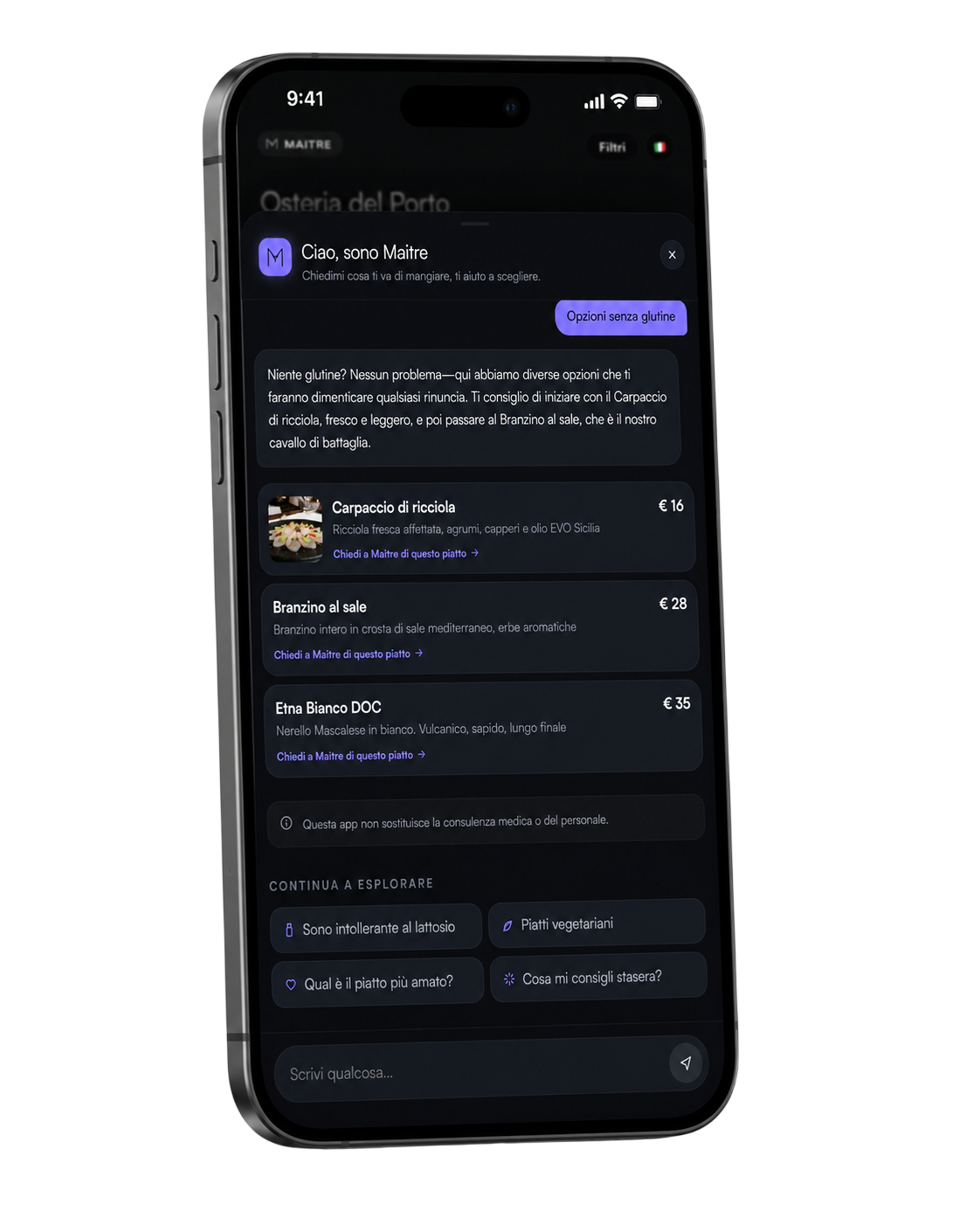 Sommelier AI